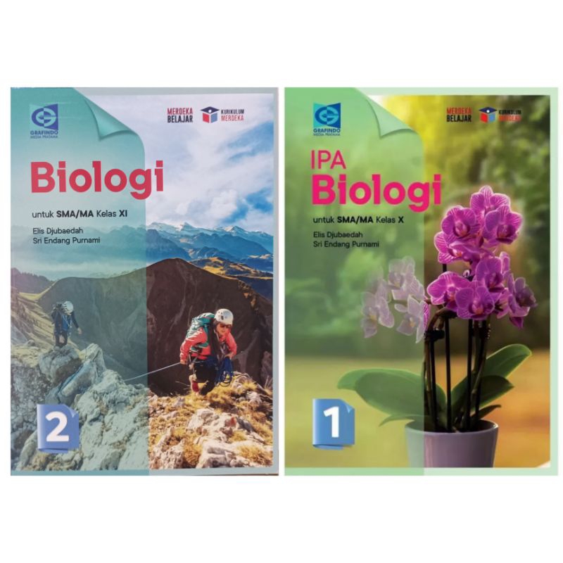 Jual BUKU BIOLOGI KELAS 10 11 SMA/MA GRAFINDO KURIKULUM MERDEKA ...