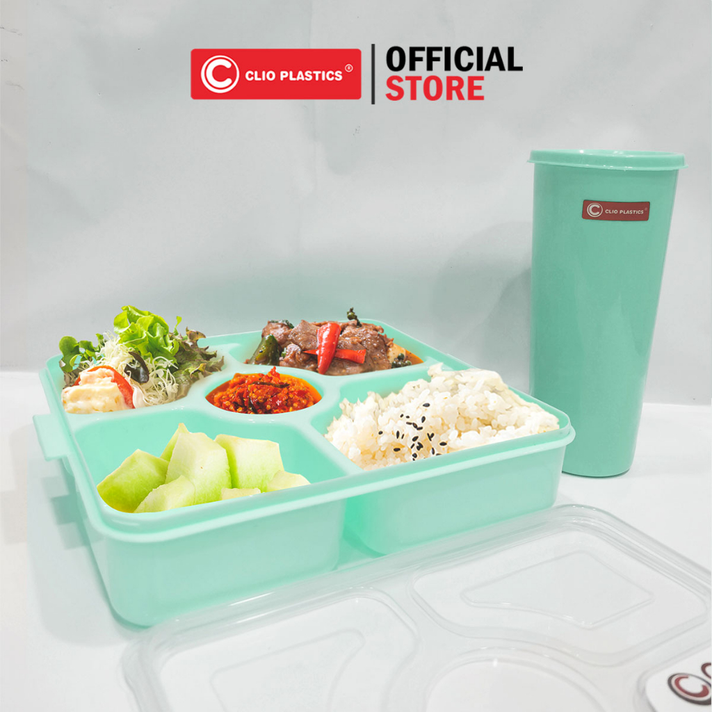 Jual Katsu Set Lunch Box Set dan Botol Minum Cool M Clio - Tempat Bekal ...