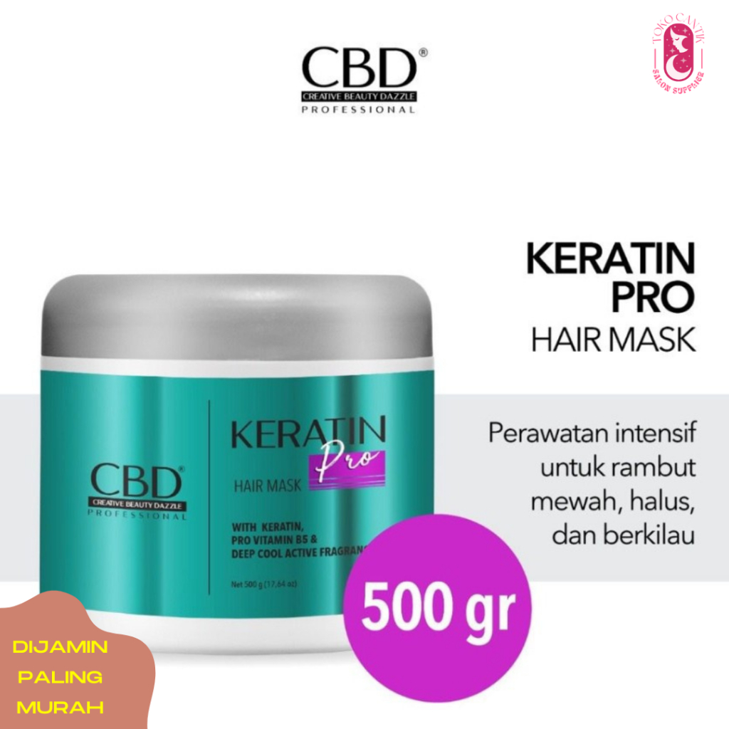 Jual CBD KERATIN PRO DAILY HAIR MASK / Masker Rambut Keratin Wangi 72 ...