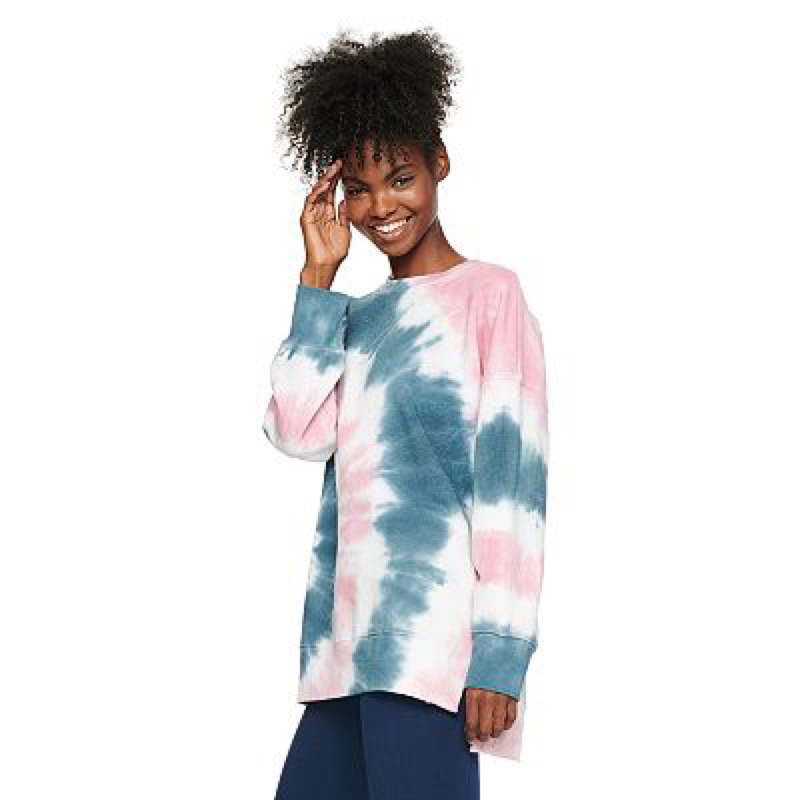 Jual SO BY KOHLS WOMEN SWEATSHIRT SOFT TIE DYE LEMBUT Shopee Indonesia