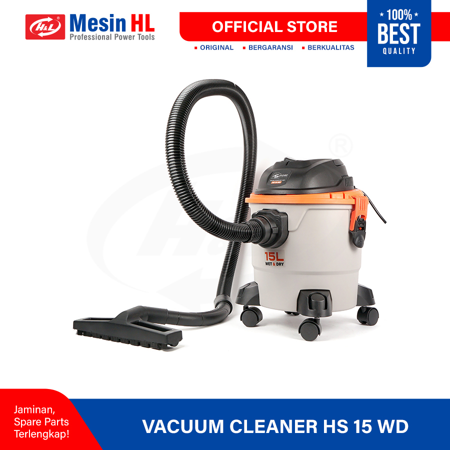 Jual HL Mesin Penghisap Debu / Vacuum Cleaner Wet & Dry HS 15 WD