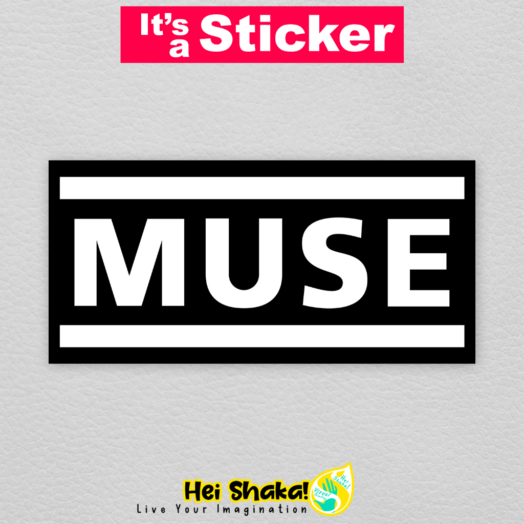 Jual Stiker MUSE Sticker Musik Band Vinyl Anti Air | Shopee Indonesia