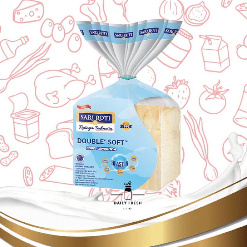 Jual SARI ROTI DOUBLE SOFT (Diharap membaca deskripsi) | Shopee Indonesia
