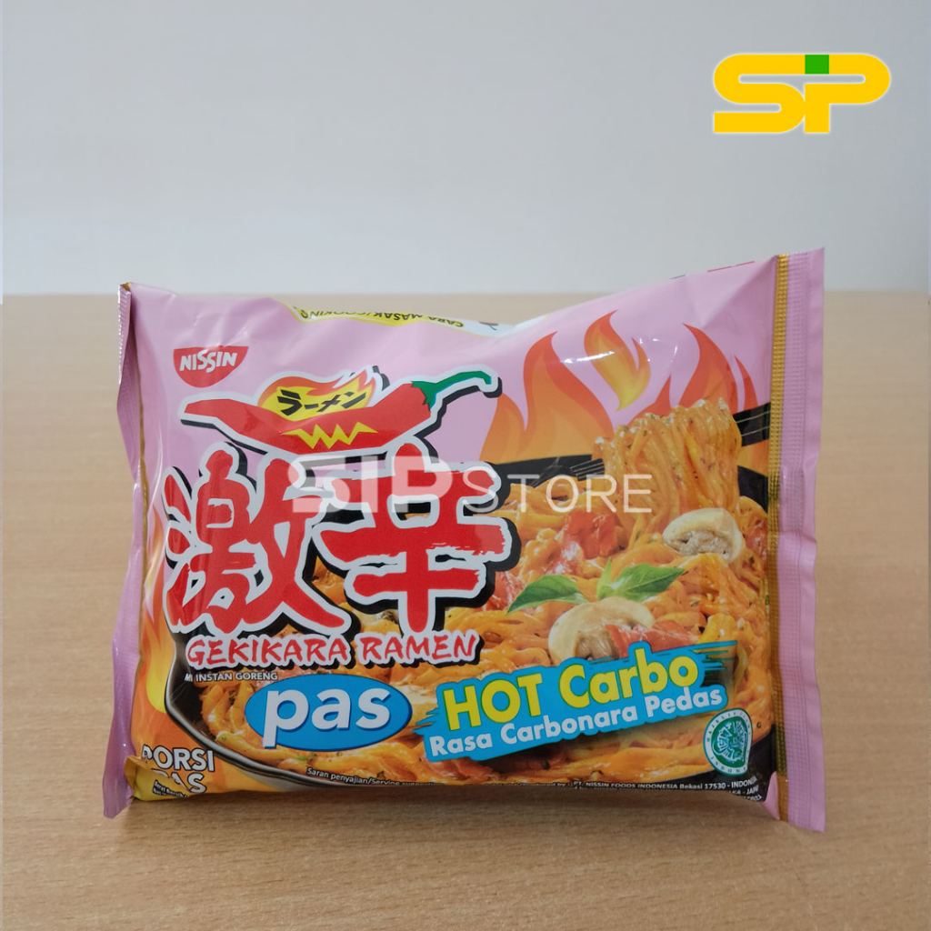 Jual Nissin Gekikara Ramen Hot Pas Carbo Rasa Carbonara Pedas 81 G