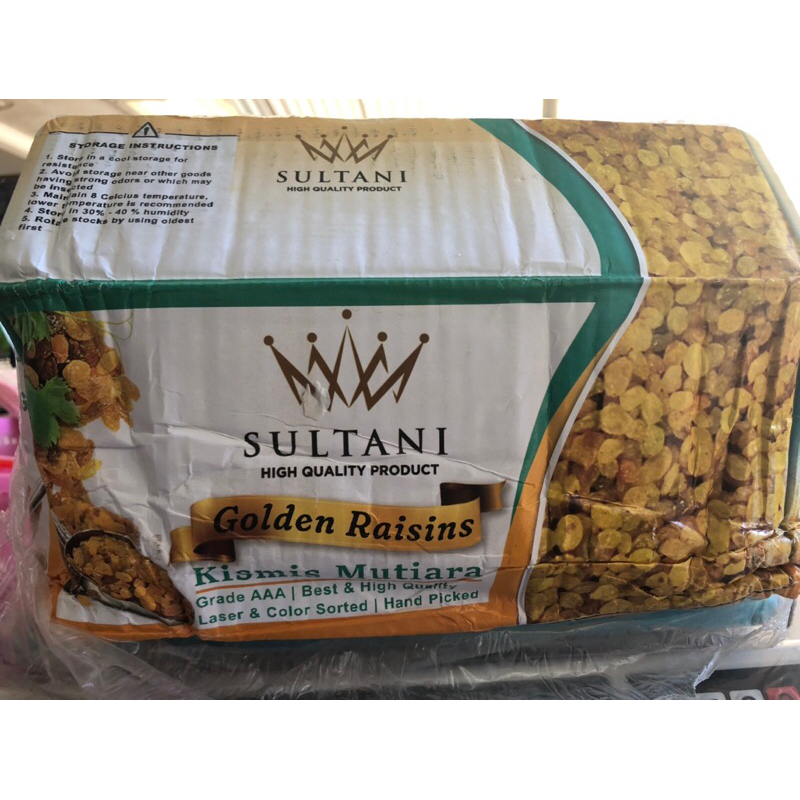 Jual Kismis Mutiara Golden Raisins Sultani Kg Shopee Indonesia