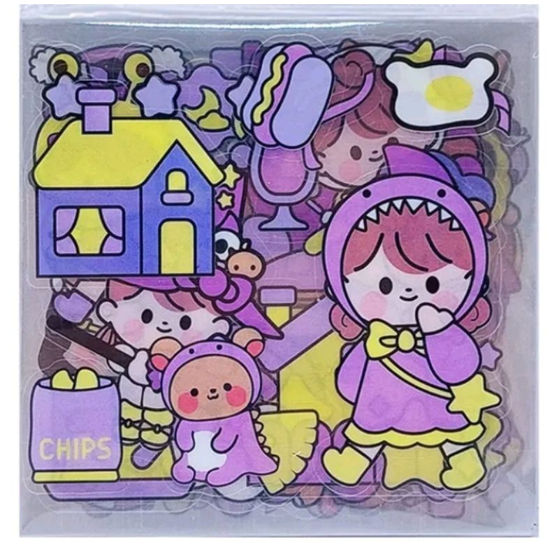 Jual STIKER MOMO KOREAN TEMPEL MAINAN CAP-CAPAN MOTIF KARAKTER STICKER ...