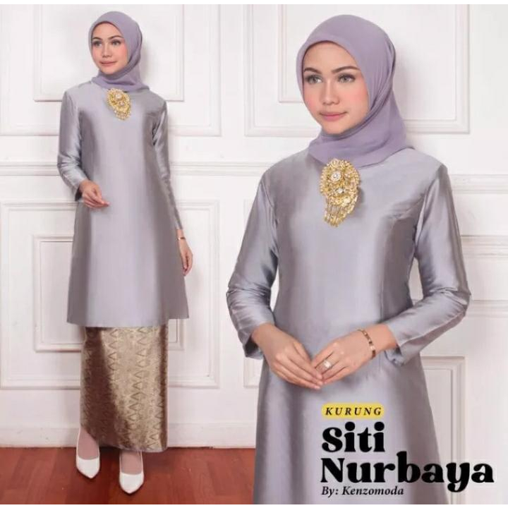 Jual Set Kebaya Kurung Iriana Set Kebaya Tavetta Silk Terbaru Set