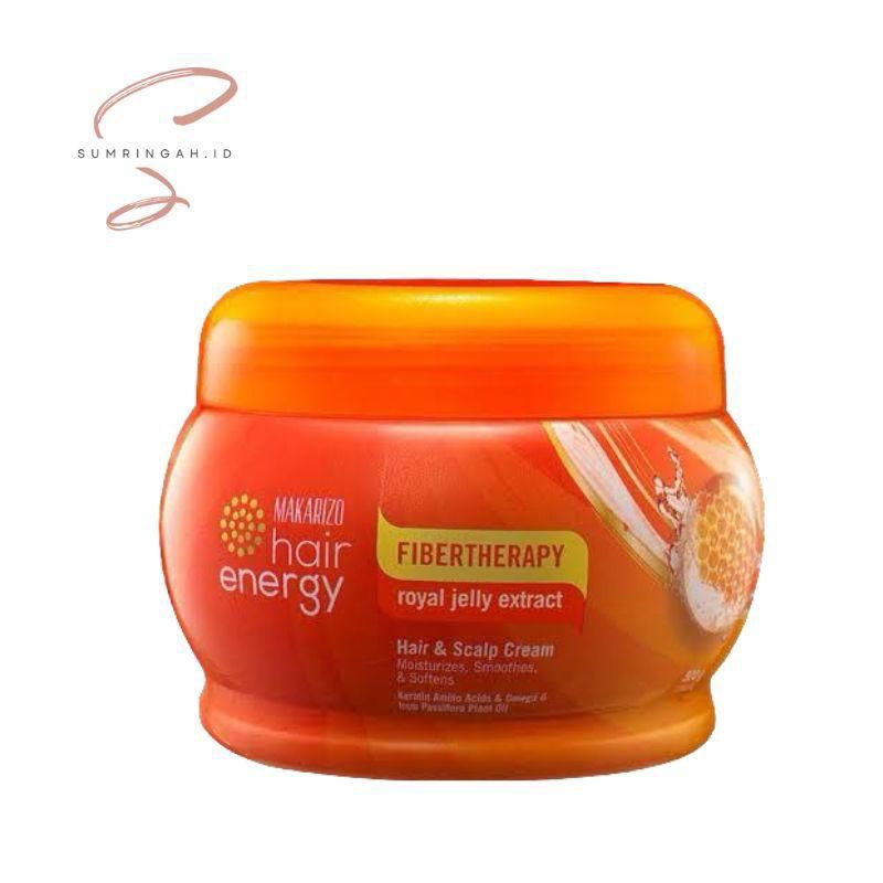 Jual Makarizo Hair Energy Fibertherapy Hair & Scalp Creambath Royal