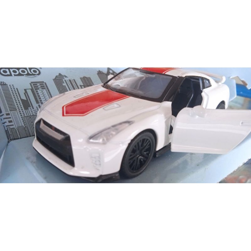Motorhelix 1/18 Nissan GTR R35 50th Anniversary – Miniature Collection, Cadeau