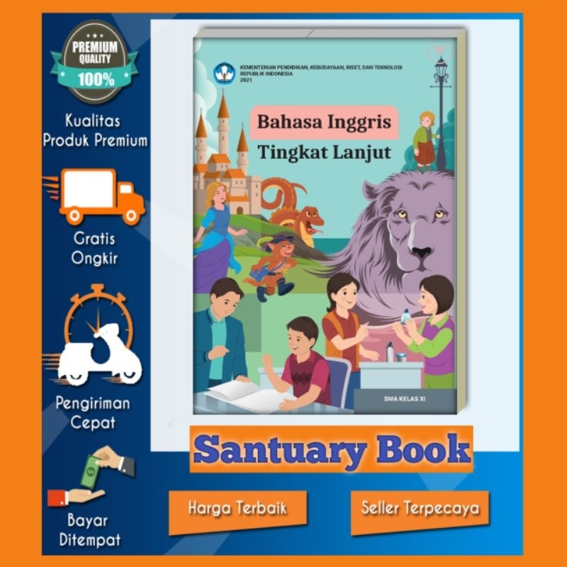 Jual Buku Bahasa Inggris Tingkat Lanjut Kelas 2 SMA/SMK Kurikulum ...