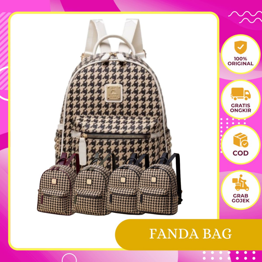 Jual Jims Honey Fanda Backpack Tas Ransel Tas Kecil Wanita Terbaru
