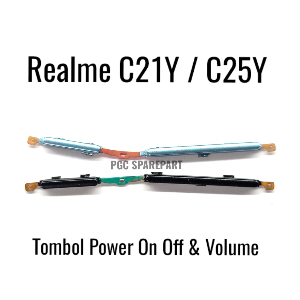 Jual Tombol 1 set Power On Off Volume Realme C21Y/ RMX3261 / RMX3263 ...