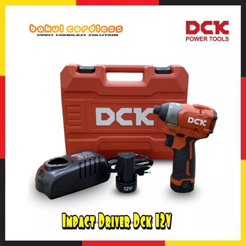 Jual Dck Impact Driver DCK Cordless Brushless 12V DCK KDPL04-8EK ...
