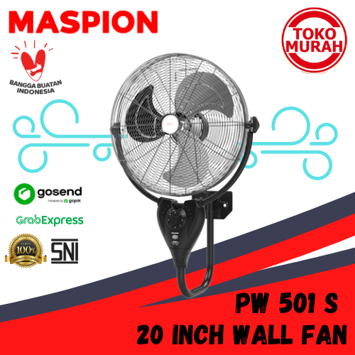 Jual Kipas Angin Dinding Besi Maspion Pw S Wall Fan Inch Cm Shopee Indonesia