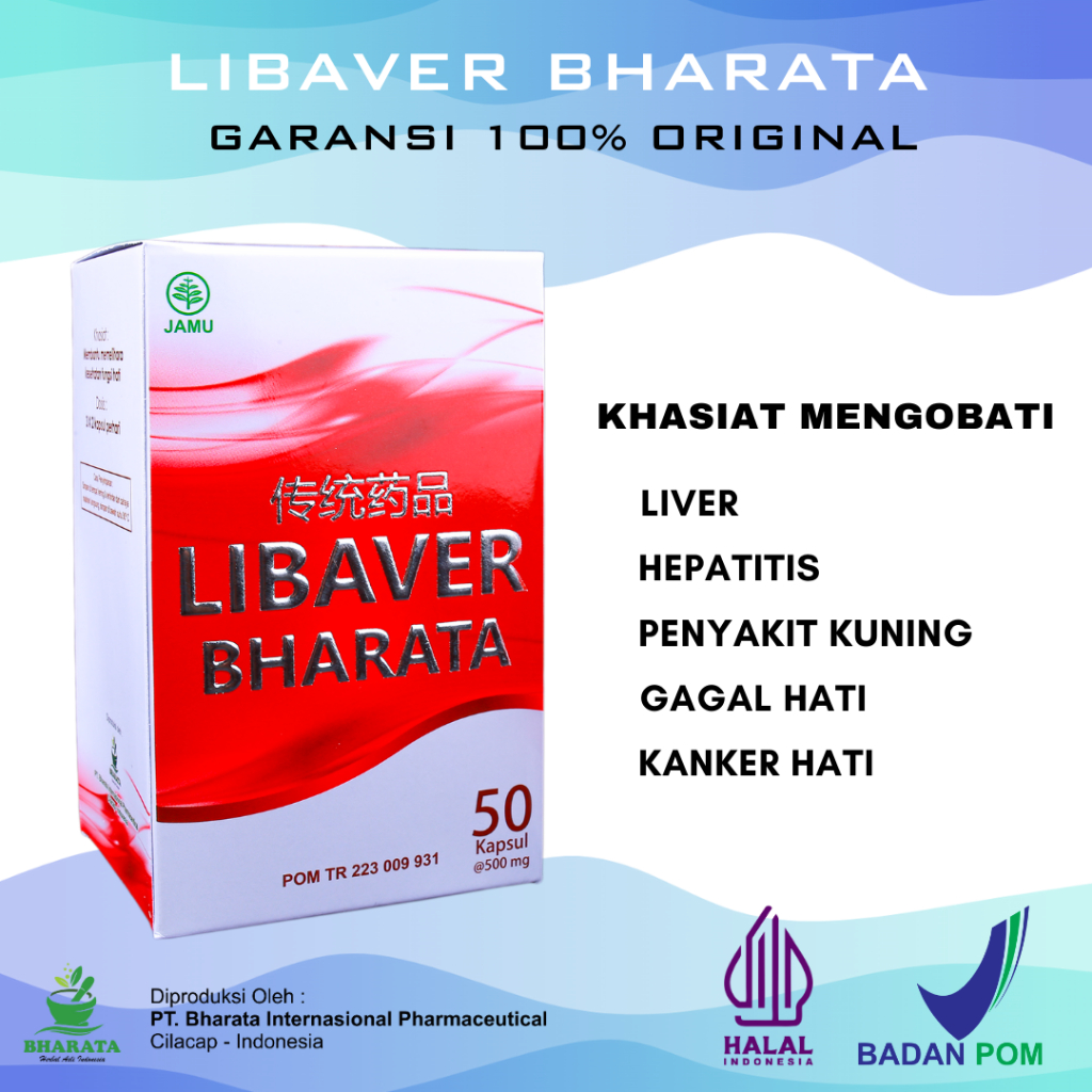 Jual Libaver Bharata - Obat Liver - Hepatitis A B C D E - Herbal Liver ...