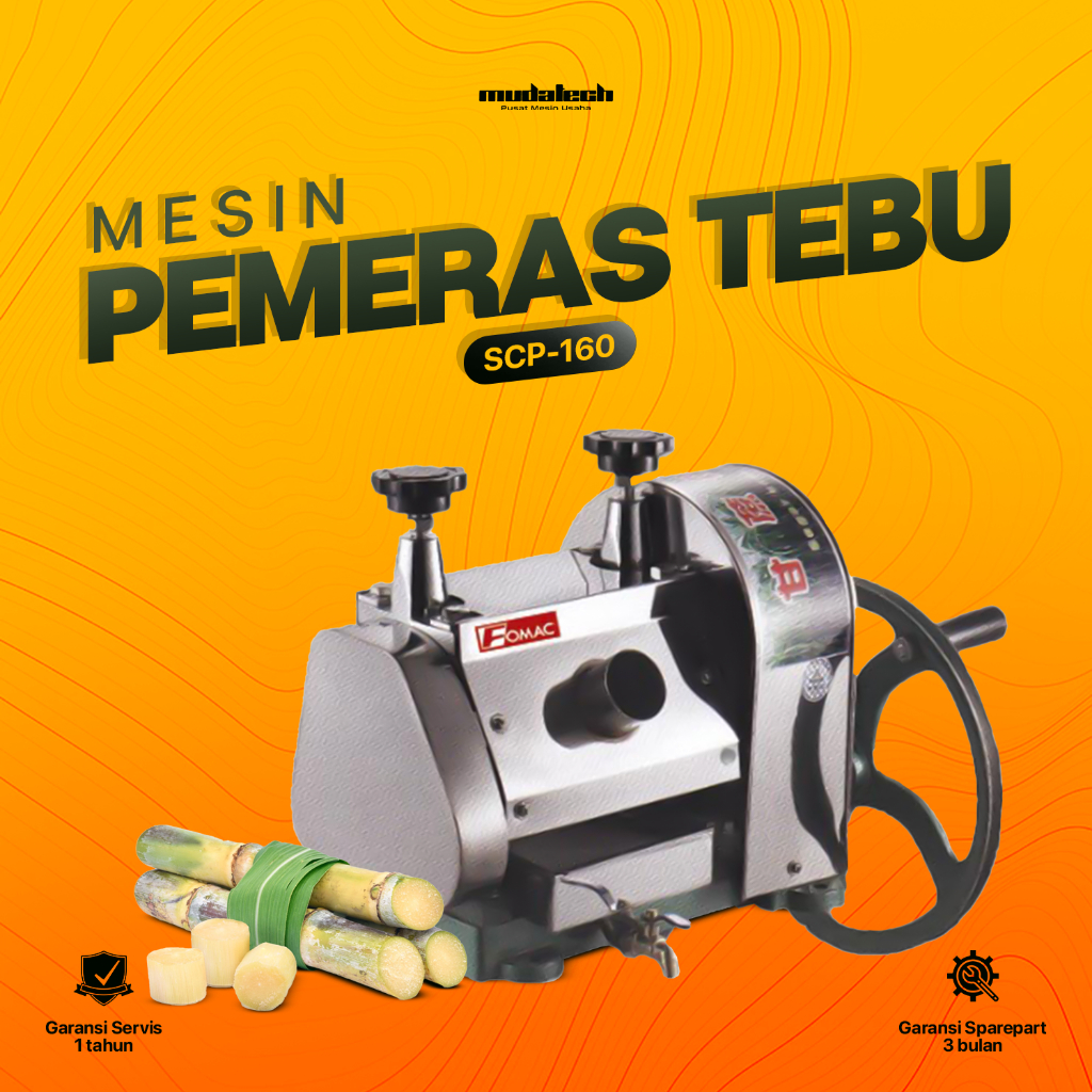 Jual Mesin Giling Tebu Manual Sugar Cane Juice Scp 160 Fomac Shopee