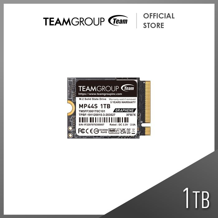 Jual Teamgroup SSD M.2 2230 MP44S 1TB (1000GB) PCIe Gen4x4 With NVMe Di - Foto 10