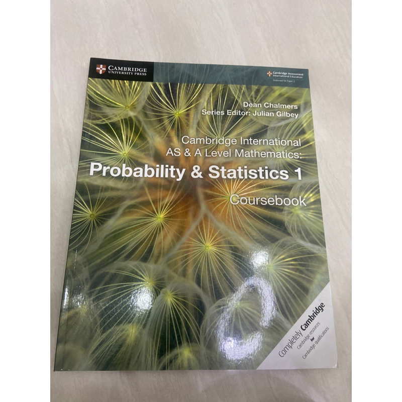 Jual Probability And Statistics 1 Coursebook Cambridge International As