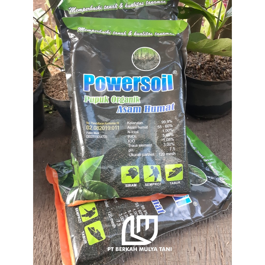 Jual Power Soil Asam Humat 1 kg Pembenah Tanah Humalite Original ...