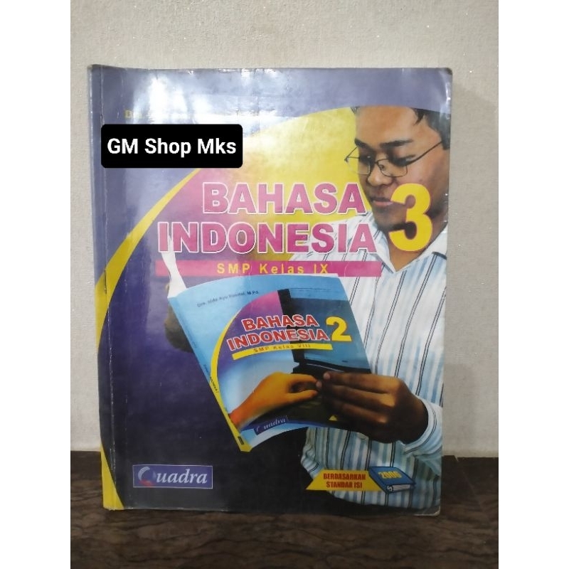 Jual Buku Bahasa Indonesia SMP Kelas IX - Quadra (bekas) | Shopee Indonesia