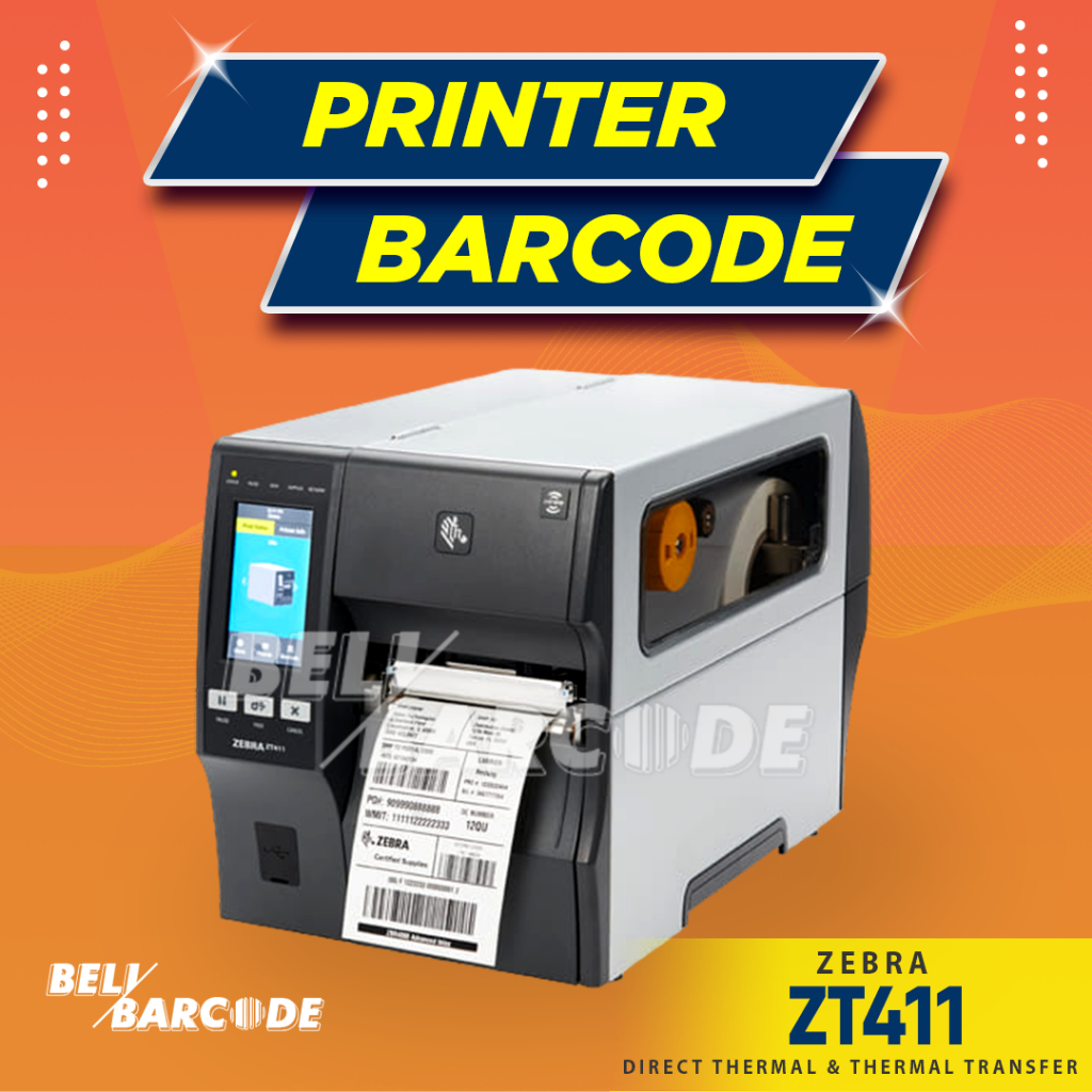 Jual Zebra Zt411 Printer Barcode Label Cetak Resi Zt 411 203dpi Zt 411 Shopee Indonesia 0236