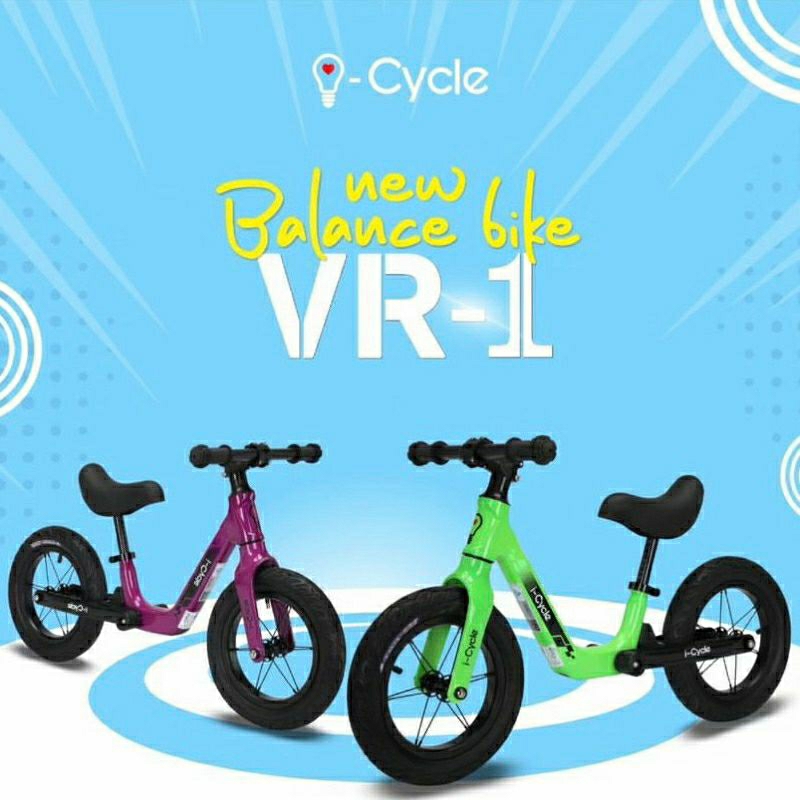 Jual I-Cycle VR-1 - Sepeda Balance Bike (PH-1908) | Shopee Indonesia