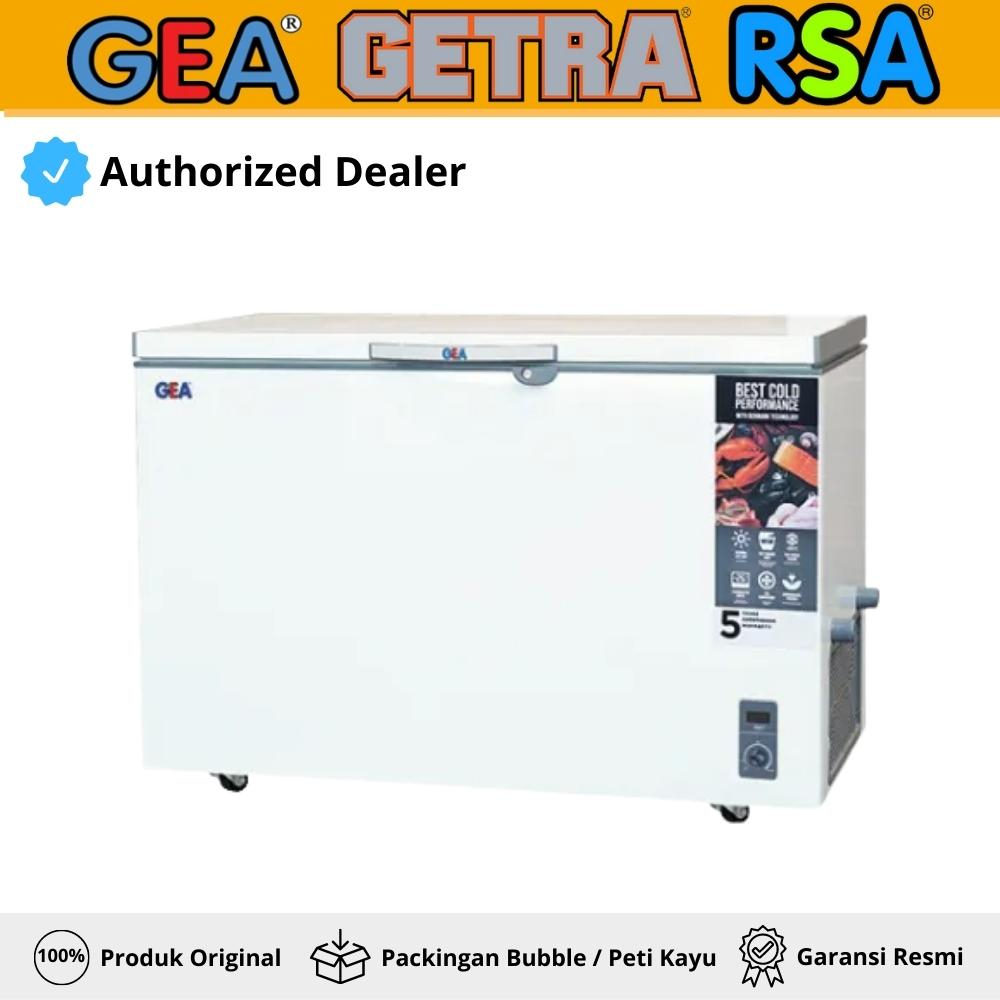Jual Chest Freezer Box Gea Ab318r Chest Freezer 318 Liter Original