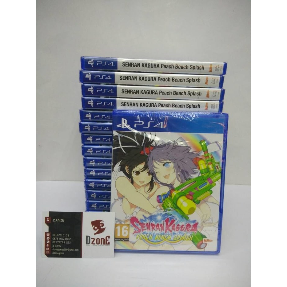 Jual PS4 SENRAN KAGURA PEACH BEACH SPLASH | Shopee Indonesia