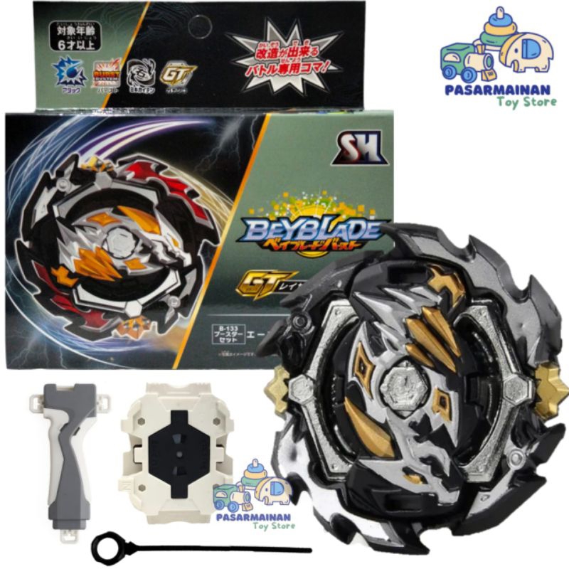 Jual Gangsing Beyblade Burst Set Launcher B-133 ACE DRAGON Mainan ...