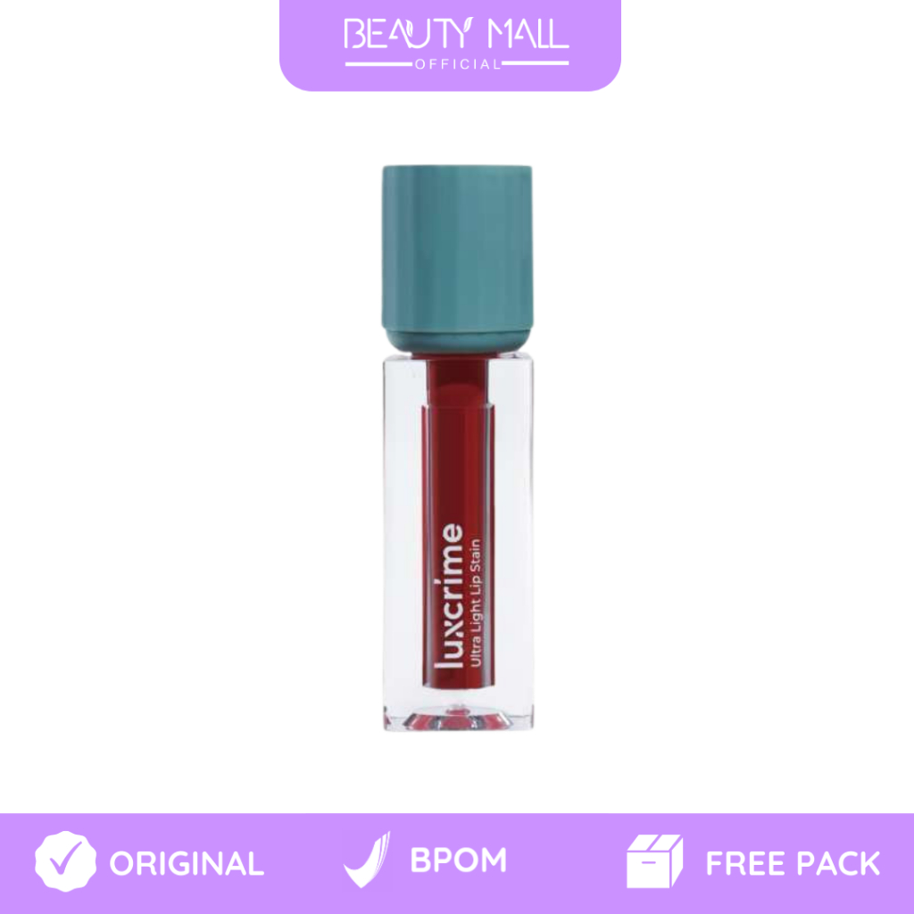 Jual Luxcrime Ultra Light Lip Stain New Shopee Indonesia