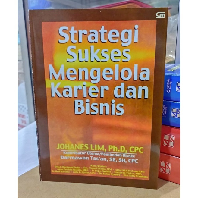 Jual Buku Strategi Sukses Mengelola Karier dan Bisnis | Shopee Indonesia