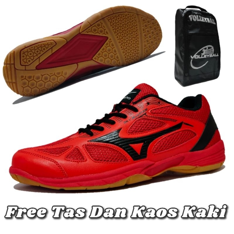 Sepatu badminton hot sale mizuno