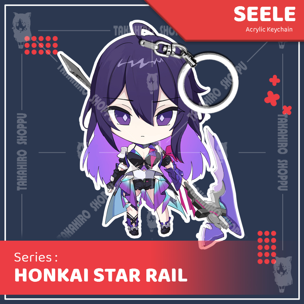 Jual Gantungan Kunci / Keychain Akrilik Honkai Star Rail SEELE CHIBI ...