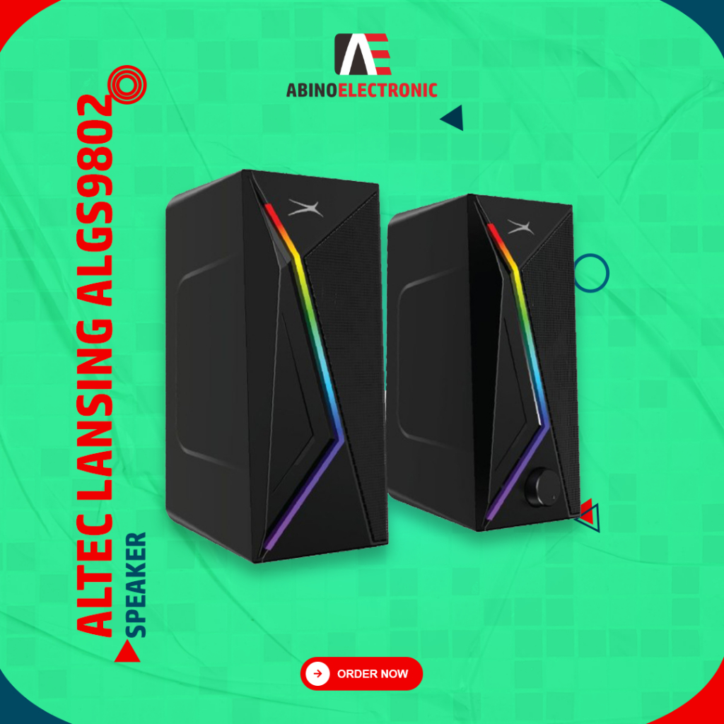 Jual Speaker Gaming Altec Lansing ALGS9802 Komputer PC Laptop TV HP ...