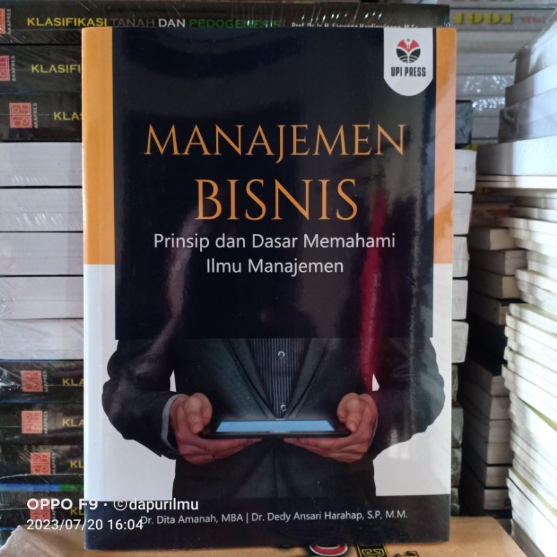 Jual Buku Original Manajemen Bisnis Prinsip Dasar Dalam Memahami Ilmu