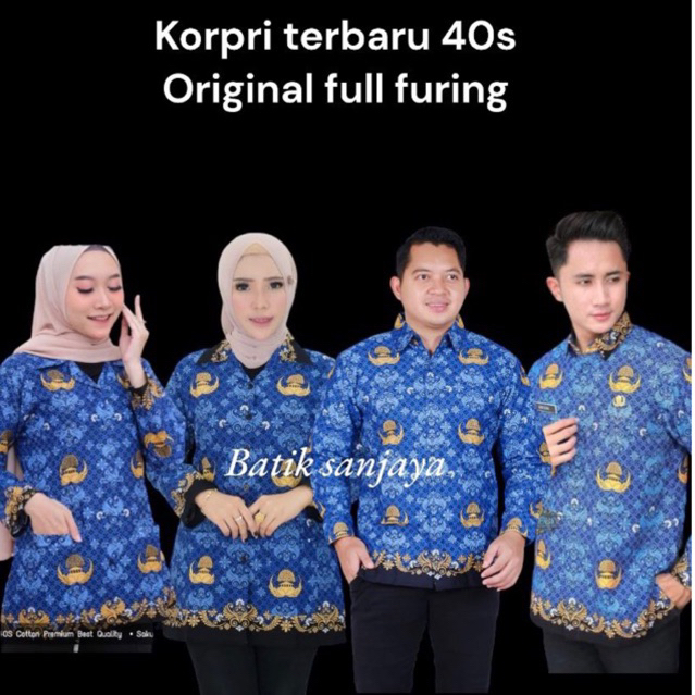 Jual New korpri 2023,batik korpri pria,batik korpri wanita,seragam
