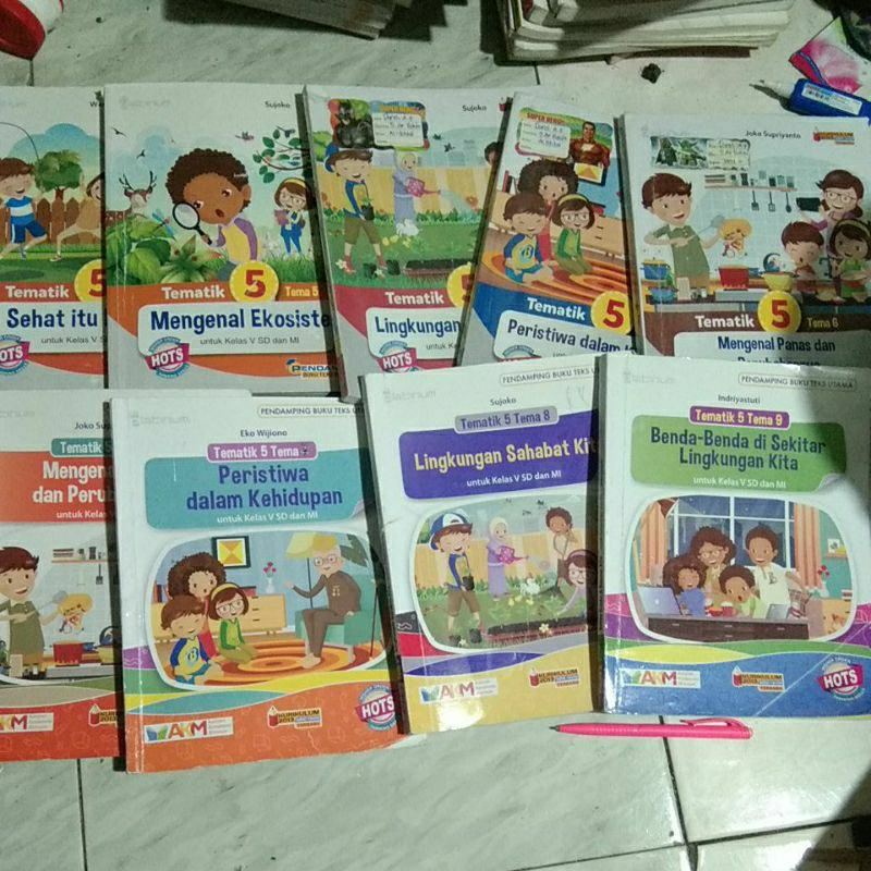 Jual TEMATIK PLATINUM KELAS 5 SD TEMA 1 2 3 4 5 6 7 8 9 K13 EDISI ...