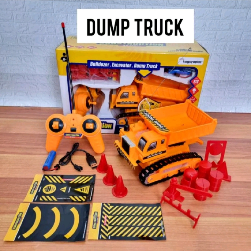 Jual Mainan RC Construction Truck Dump Remote Control KGP 7080 Murah