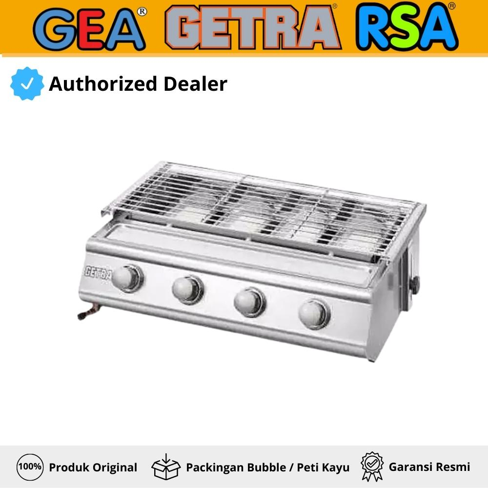 Jual Kompor Pemanggang Gas Bbq 4 Tungku Getra Bs214 Bs-214 Bs 214 ...