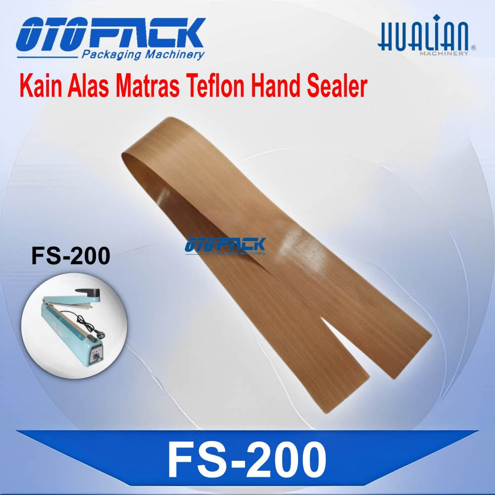 Jual Kain Teflon Tahan Panas Mesin Press Plastik Hand Impulse Sealer ...