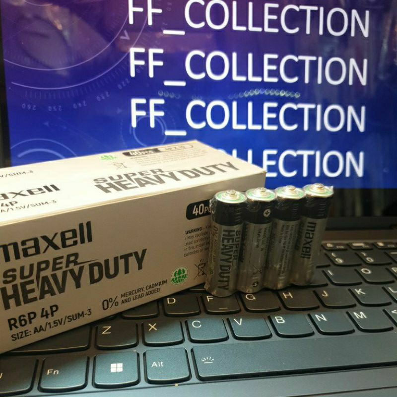 Jual Baterai AA MAXELL 975 AAA A3 THOSHIBA ORIGINAL 100% Harga per biji ...