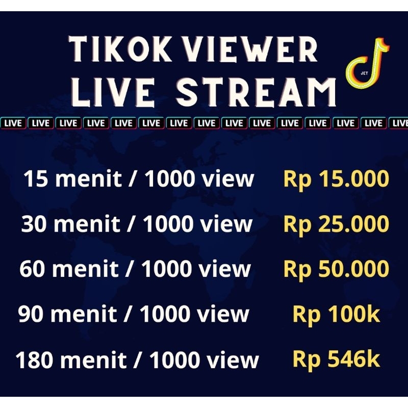 Jual Live Stream / Tiktok / Murah | Shopee Indonesia