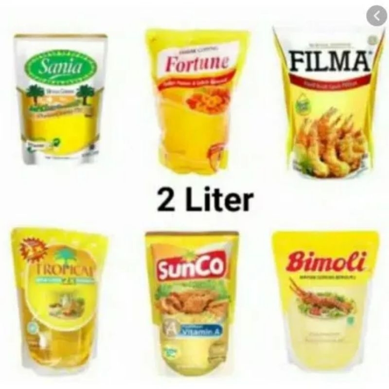 Jual Minyak Goreng Segala Merk 2 Liter/Minyak Goreng 2 liter | Shopee