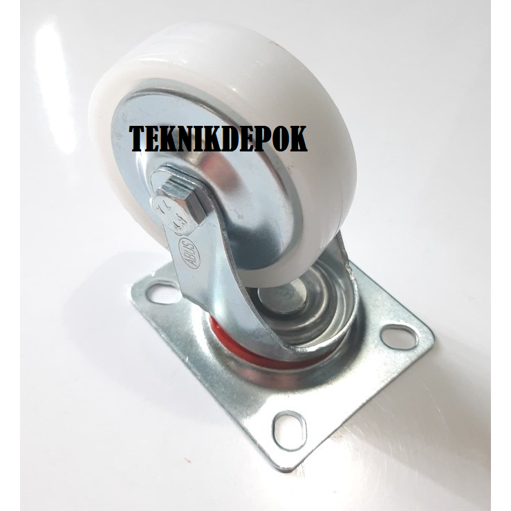 Jual Roda Nylon 8 Inch Hidup Roda Trolley Troli Roda Caster Gerobak ...