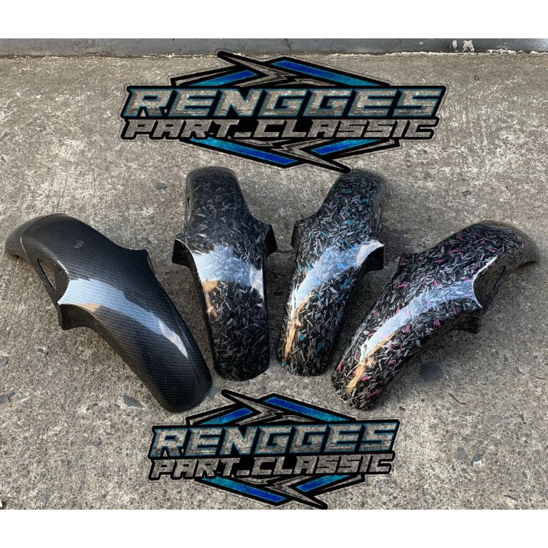 Jual Slebor spakbor depan yamaha rx king carbon forged kevlar wtp ...
