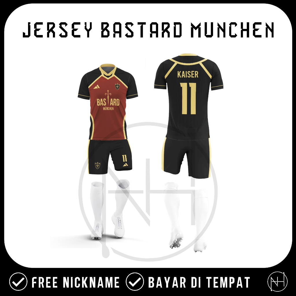 Jual Jersey Bastard Munchen 2023/2024 Premium Terbaru Gratis Nama dan
