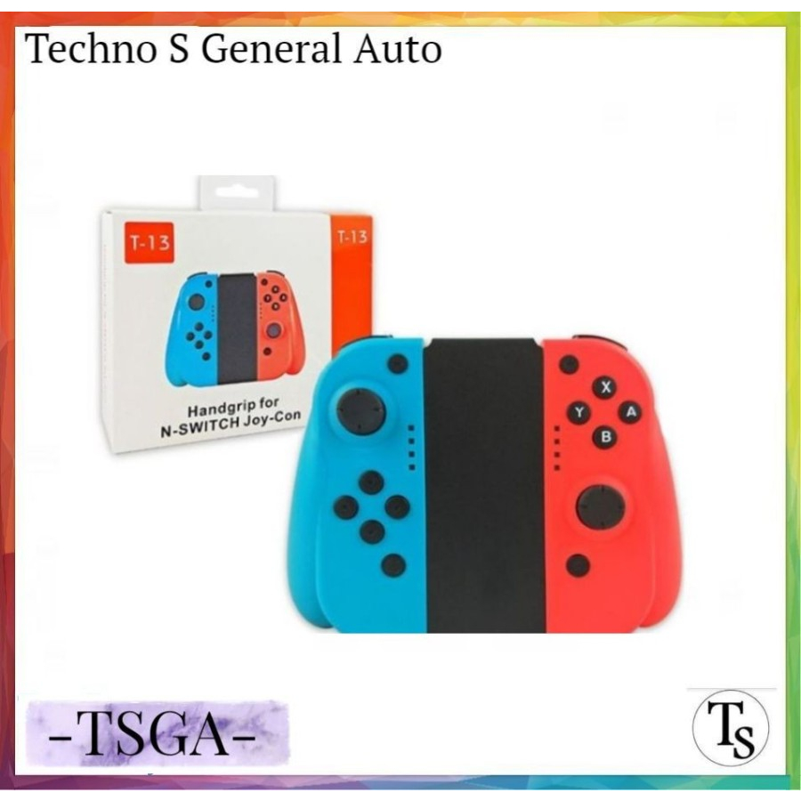 Jual Nintendo switch T13 Controller - T13 Controller Handgrip Joycon ...