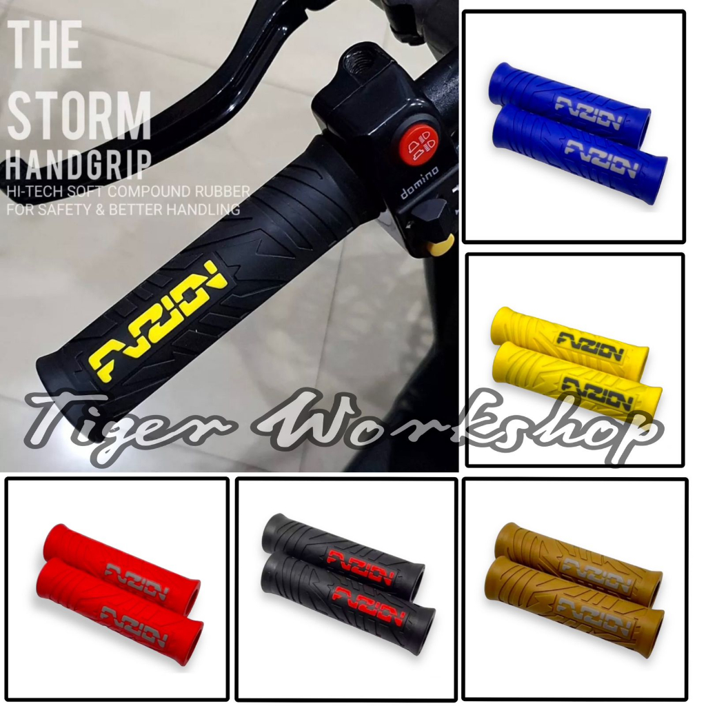 Jual Handgrip Grip Fuzion Warna Warni Bisa Untuk Semua Motor Handgrip The Strom Shopee Indonesia