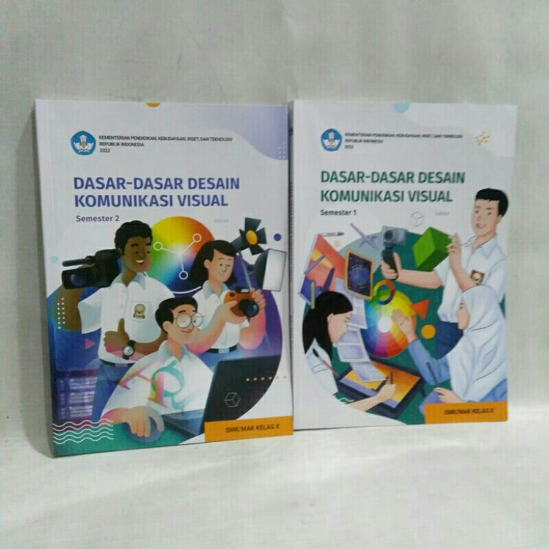 Jual Buku Paket Smkmak Dasar Dasar Desain Komunikasi Visual Kelas X Shopee Indonesia 2618