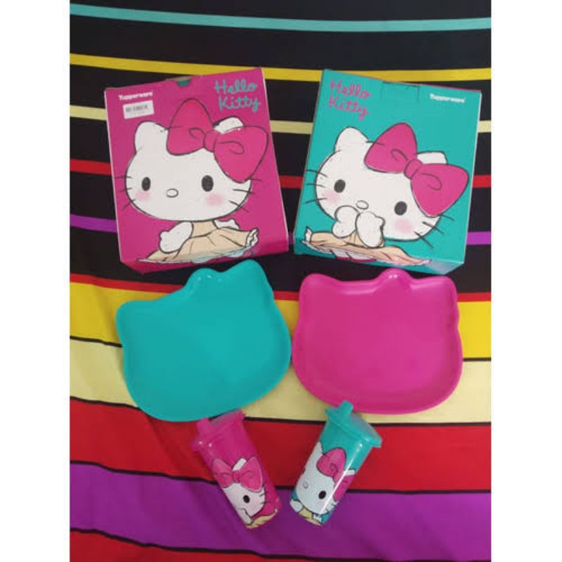 Jual Tupperware Hello Kitty Set